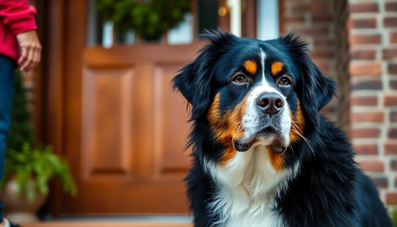 Cómo evitar la ansiedad por separación en el Bernes de la Montaña