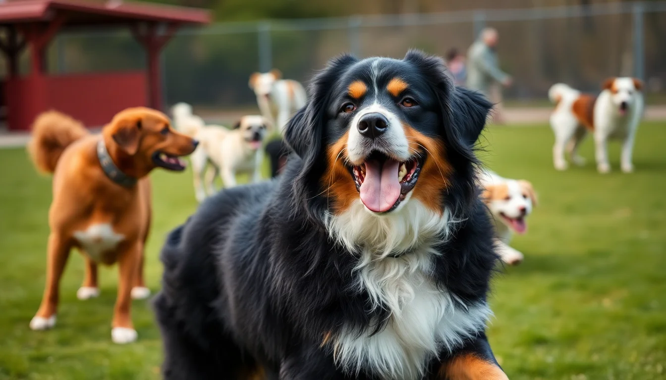 Bernes de la Montaña y otros perros: convivencia