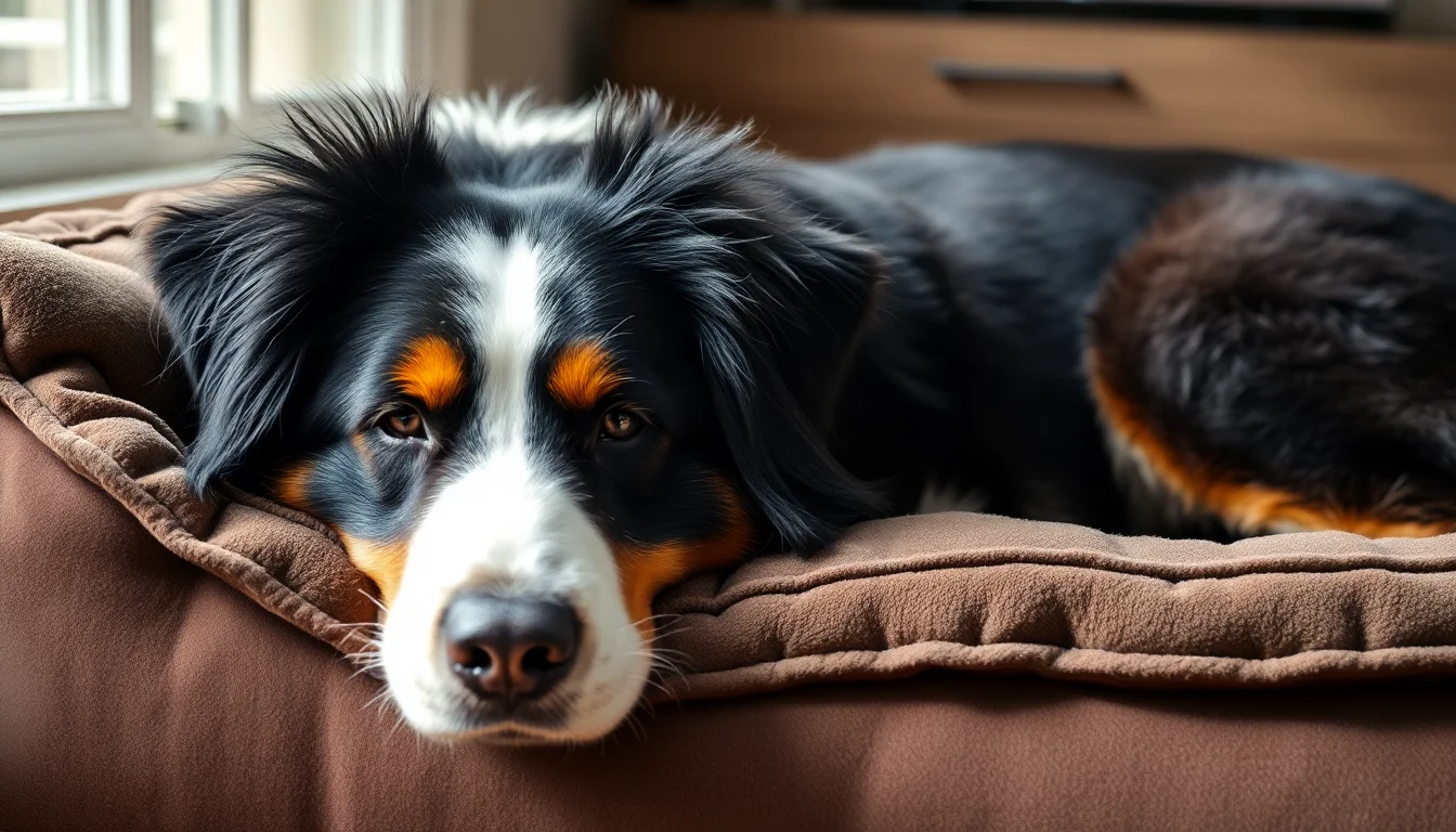 Bernes de la Montaña senior: cuidados después de los 7 años