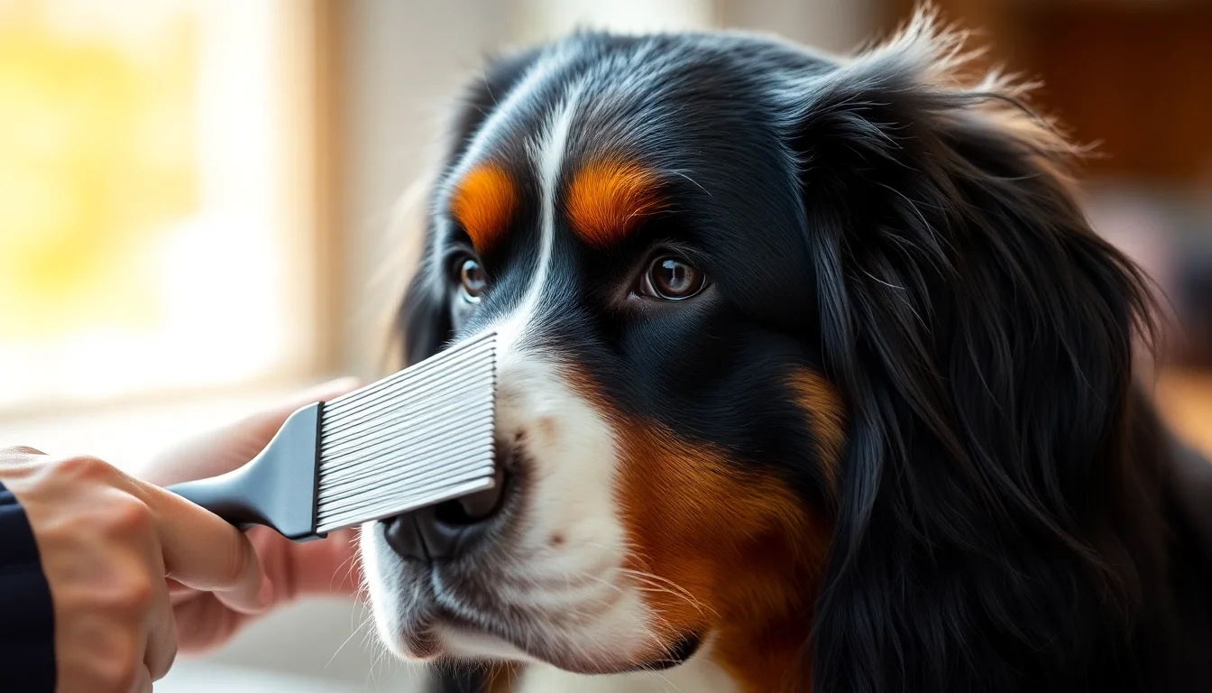 Dermatitis y problemas de piel en el Bernes de la Montaña