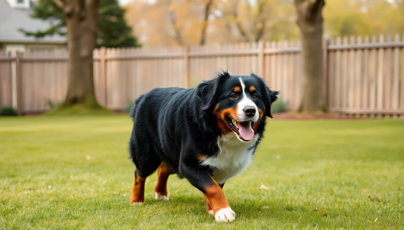 Jardín y espacio exterior para el Bernes de la Montaña